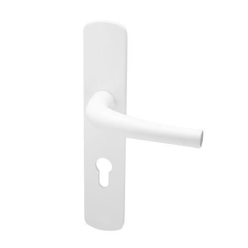 HERACLES B-SALOME-047 ensemble sur plaque aluminium entraxe 195 mm clé I blanc S