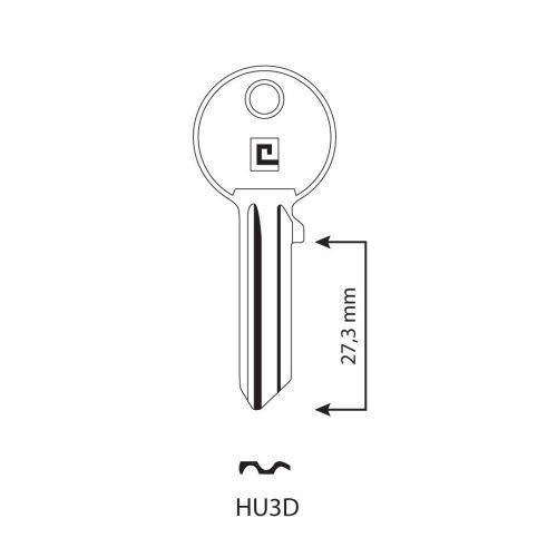 HERACLES HU3D ébauche de clé boîte de 100