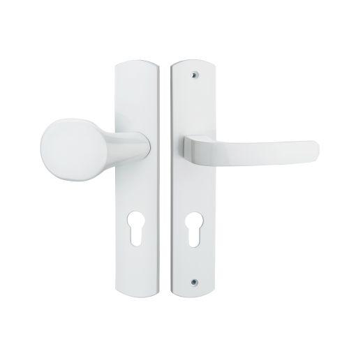 HERACLES B-ELFE-104 ensemble sur plaques entraxe 195 mm palière clé I zamak blan