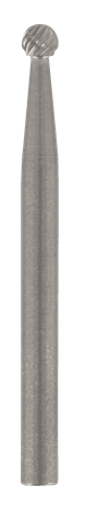 Fraise en carbure de tungstène à bout rond 3,2 mm (9905)