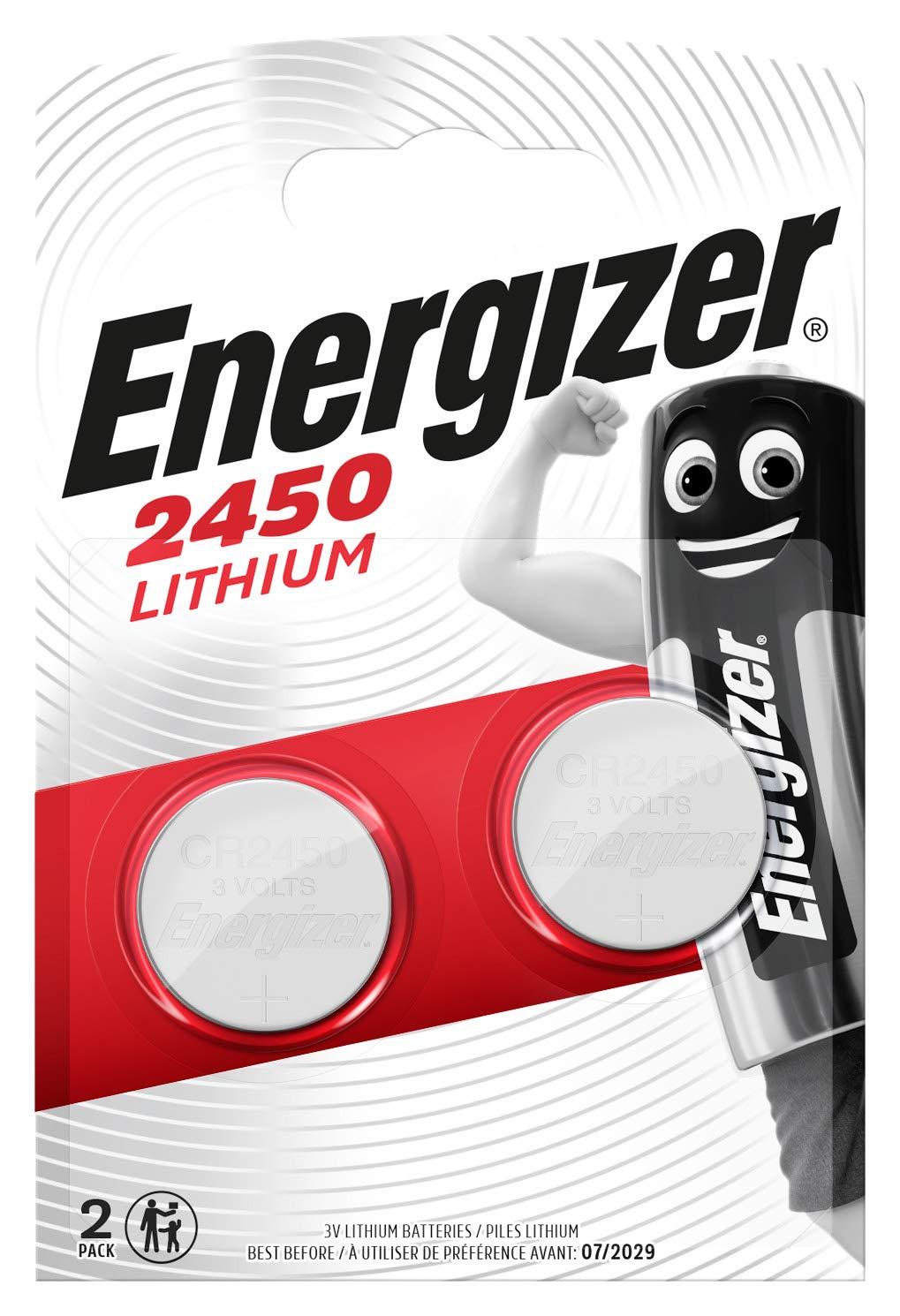Pile bouton CR2450 3V Lithium