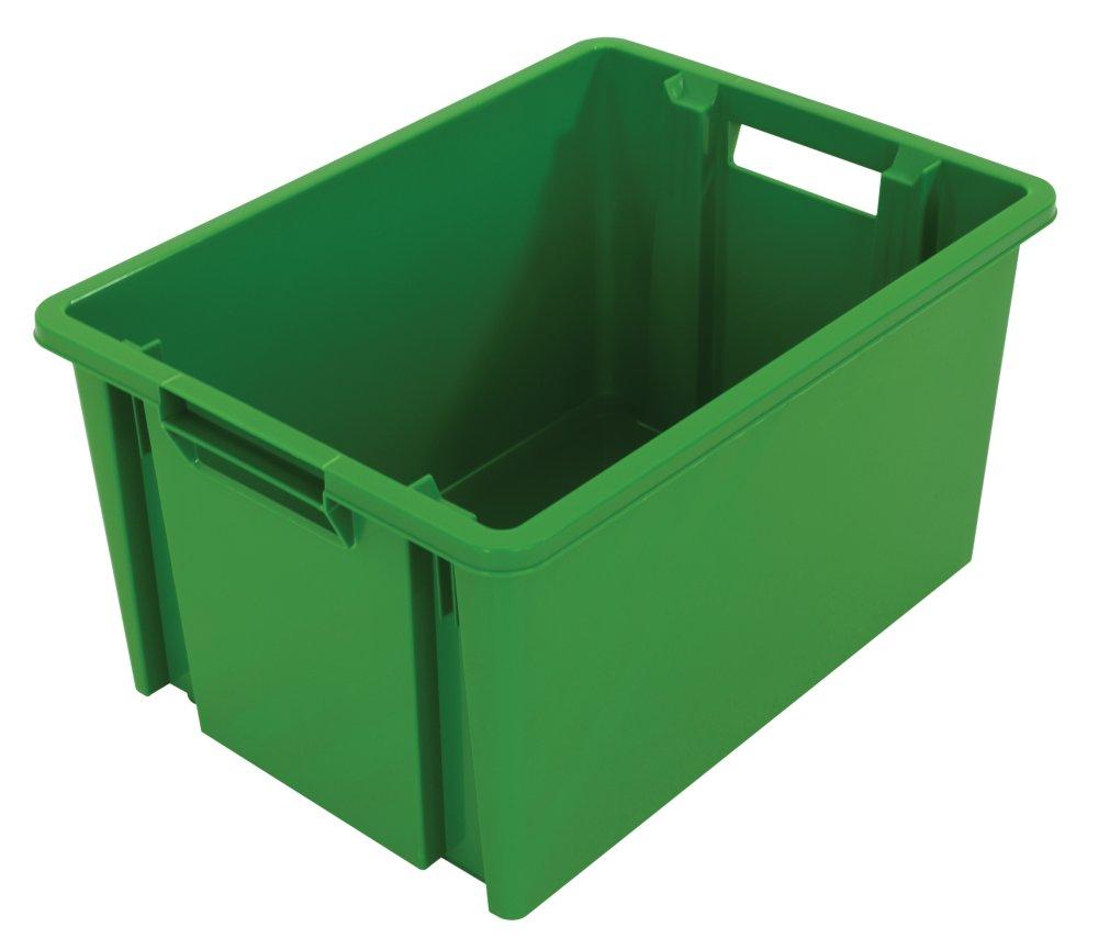 BAC PLASTIQUE GERBABLE ET EMBOITABLE VERT