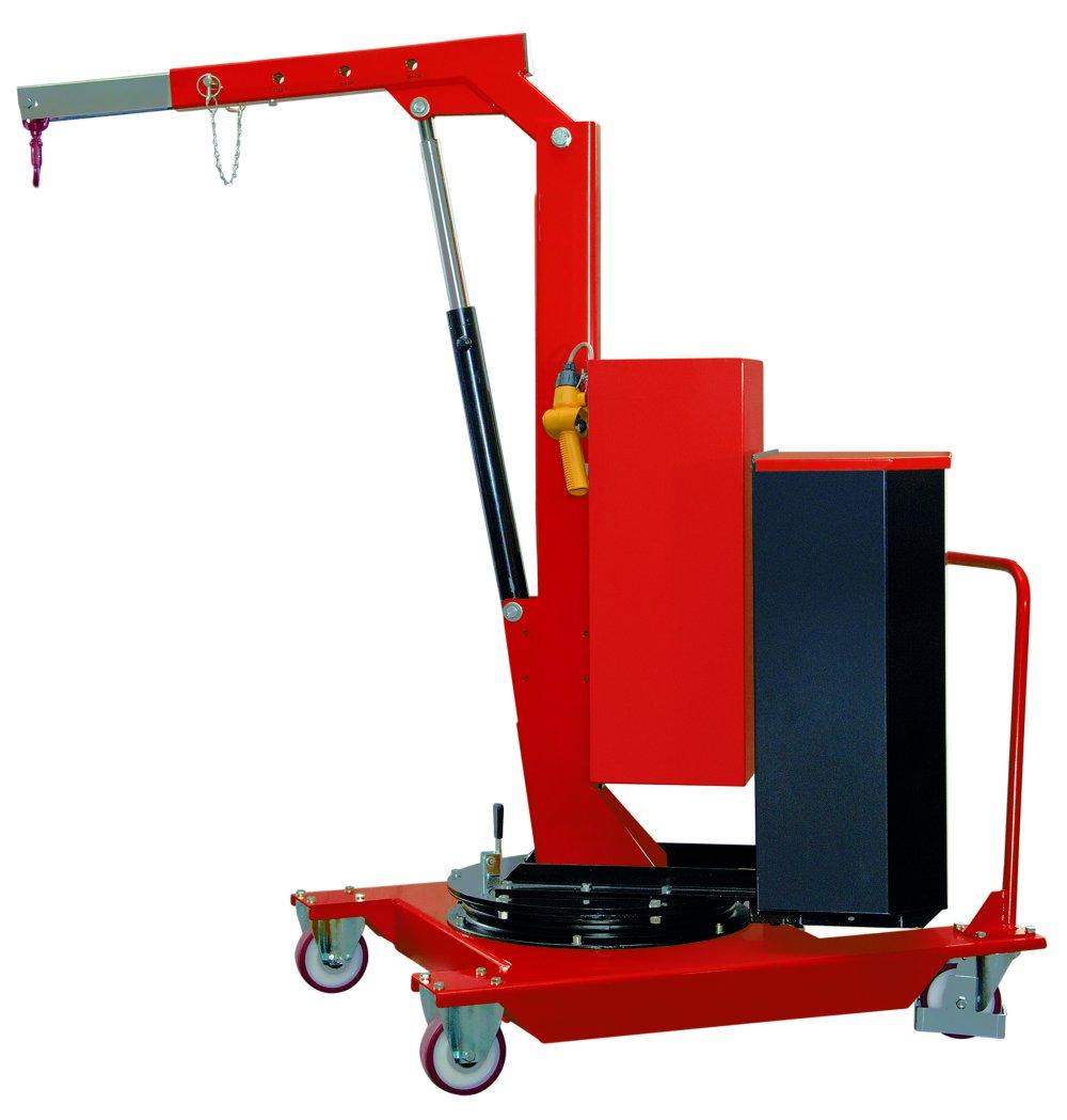 GRUE ATELIER PORTE-A-FAUX ROTATIVE ELEVATION ELEC 500KG