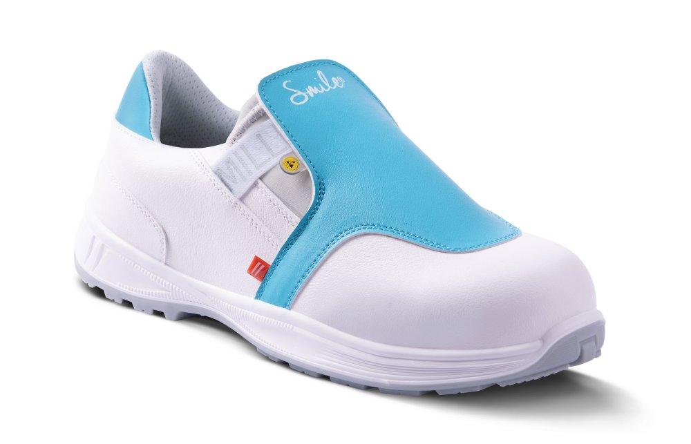CHAUSSURE SECURITE MIXTE MODELE BAS BLEU P 35 A 48