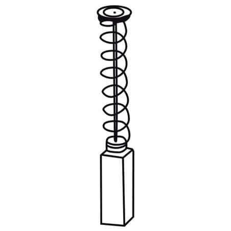 Jeu de 2 charbons pour electroportatif BOSCH