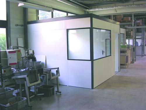 Cabines d'atelier à monter