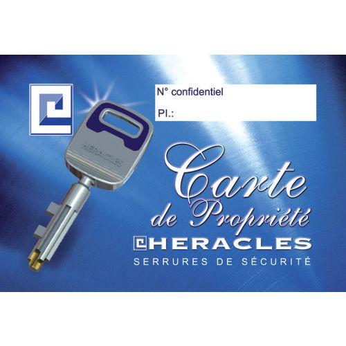 HERACLES NP60031GT2 serrure 3 points A2P* gauche blanc PERICLES