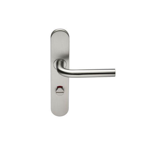 Ensemble double bequille sur plaque JADE série 1194 - voyant- inox