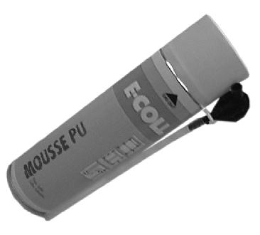 MOUSSE PU TETE EN BAS