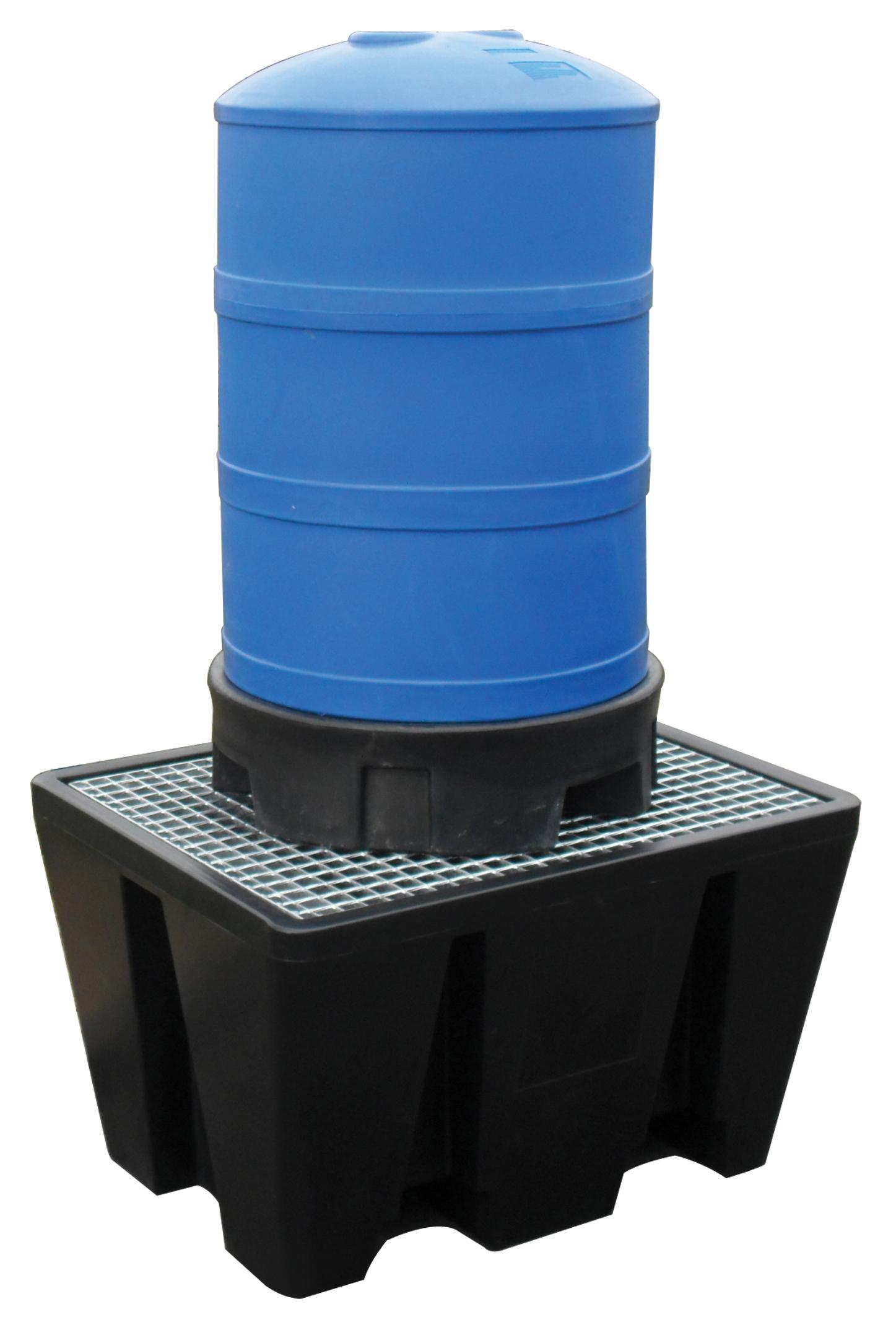 BAC DE RETENTION EN POLYETHYLENE HAUTE DENSITE