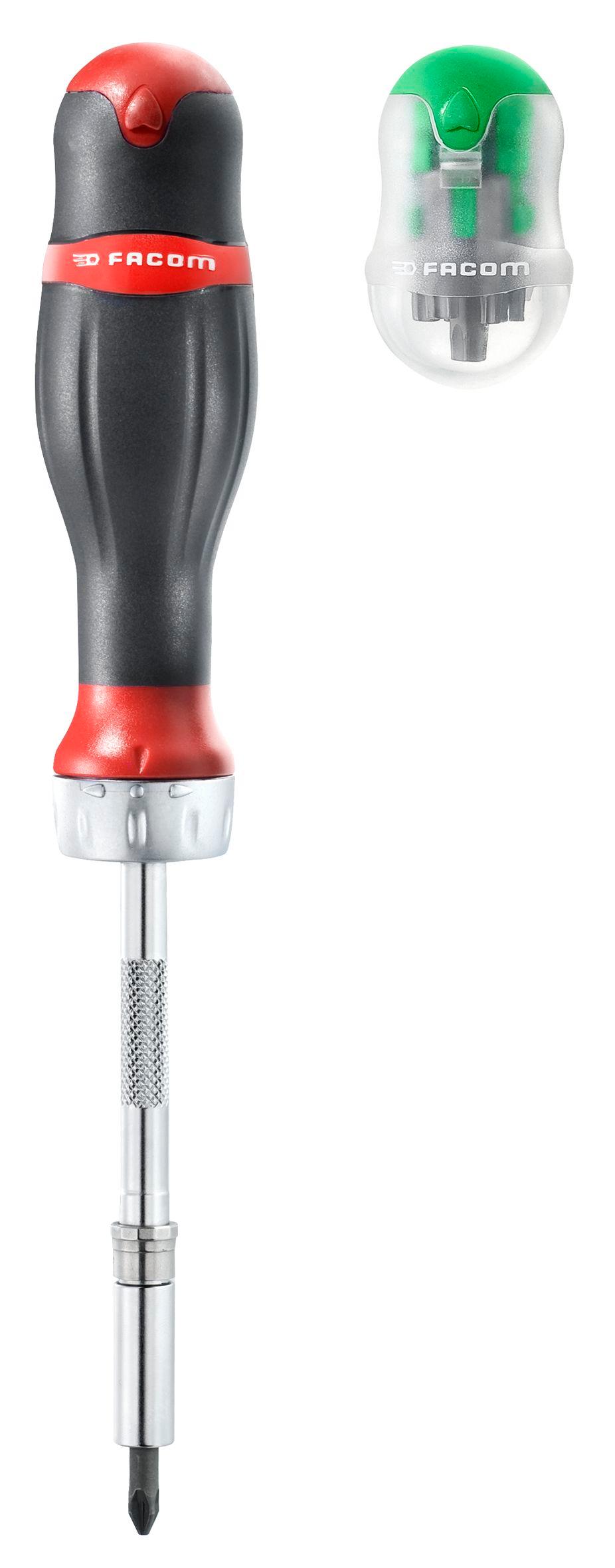 Tournevis porte-embouts à cliquet PROTWIST® + 15 embouts