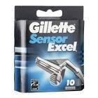 10 X LAME SENSOR EXCEL GILETTE