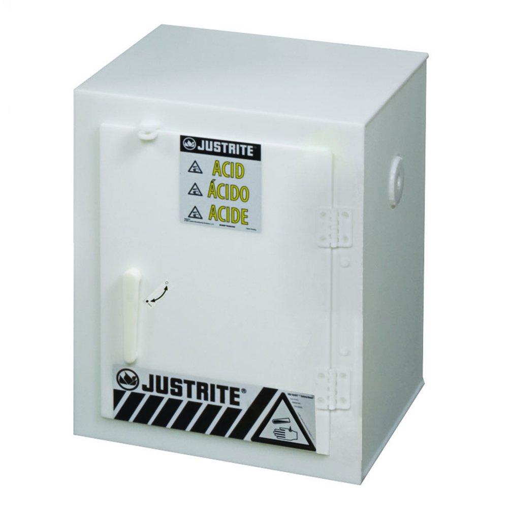 ARMOIRE D'ETABLI POUR LES ACIDES 6 BOUTEILLES 1 PORTE