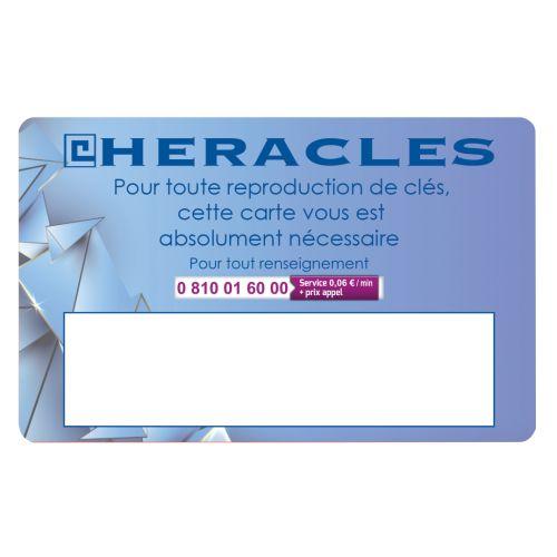 HERACLES Y7C-137827MG7 cylindre à double entrée 45 x 45 mm sur variure MG7 Y7C+