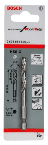 Foret de centrage HSS-G POWER CHANGE