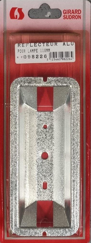 REFLECTEUR ALU POUR LAMPE HALOGENE L.118 MM