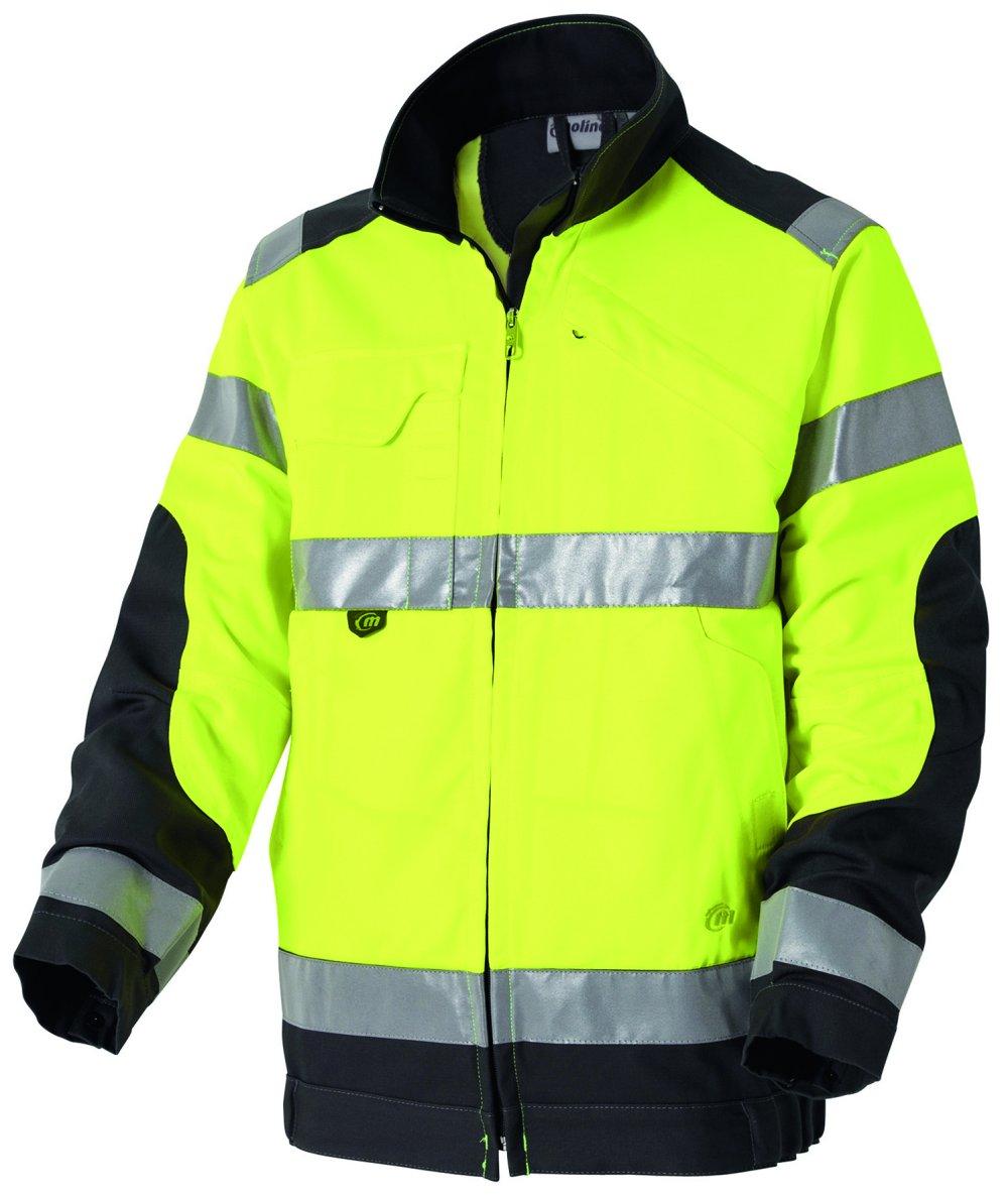 BLOUSON HAUTE VISIBILITE JAUNE/GRIS CHARCOAL TAILLE XS A 4XL