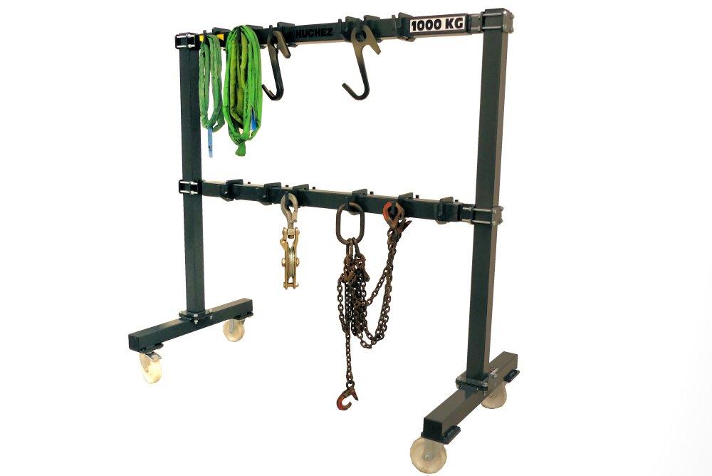 PORTIQUE MOBILE PORTE-ACCESSOIRES