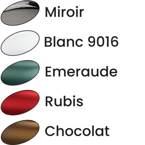 HERACLES B-SALOME-026 ensemble sur plaque aluminium entraxe 195 mm bec de cane é