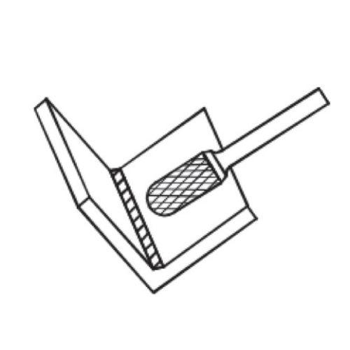 HANGER 151110 fraise carbure cylindrique à bout rond 10 x 20 mm longueur 60 mm