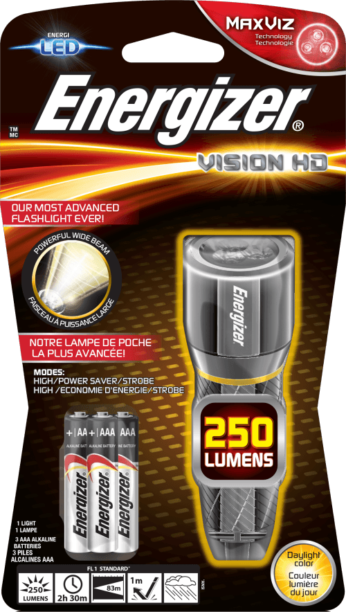 TORCHE ALUMINIUM VISION HD LED