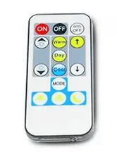 Kit complet Ruban LED COB CCT 24V + Alim + Contrôleur + Télécommande