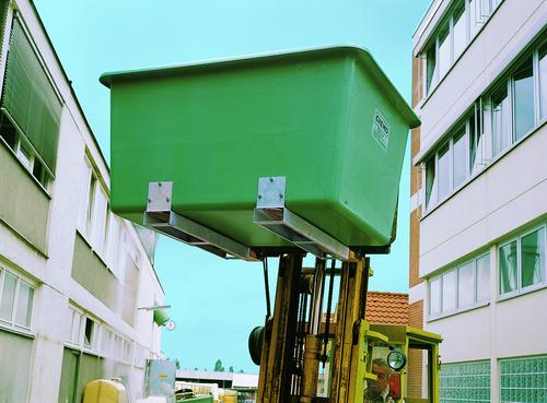 BAC RECTANGULAIRE RIGIDE SUR SOCLE/CHARIOT