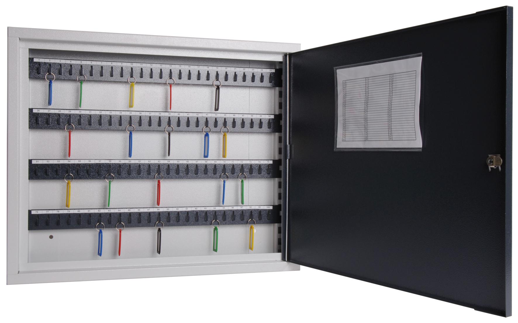 ARMOIRE COLORIS GRIS/NOIR