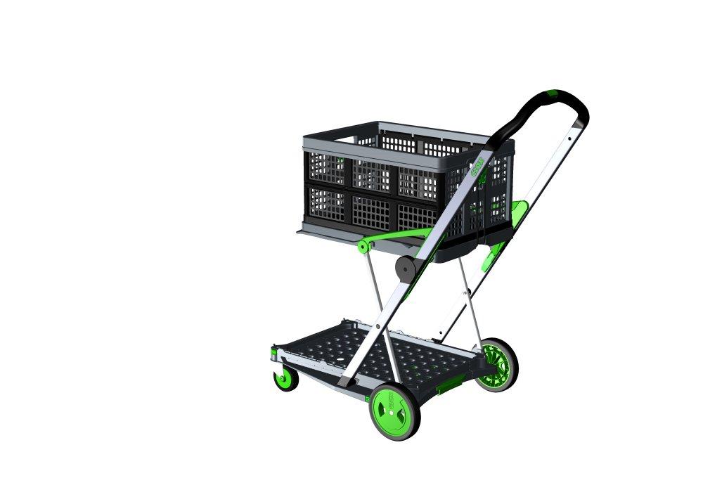 CHARIOT POLYVALENT PLIABLE 2 PLATEAUX