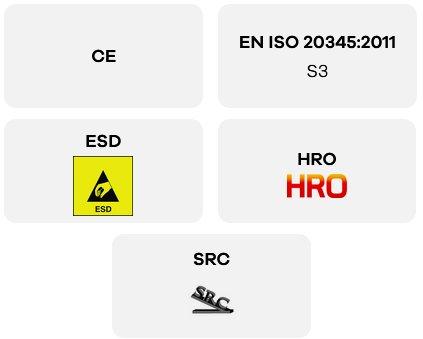 Chaussures hautes SHUNGITE S3