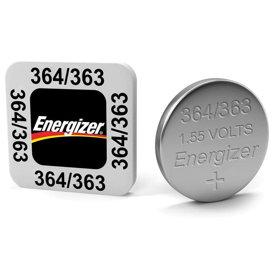 Pile Bouton pour montre SR60 364/363 1.5V Argent