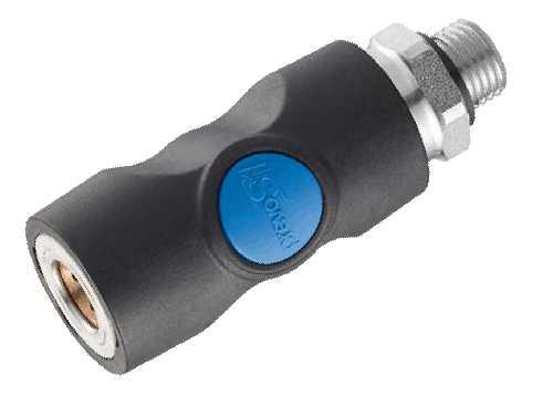 RACCORD INSTANTANE ISO FEMELLE - MALE GAZ BSP