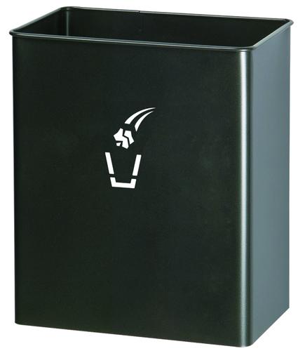 CORBEILLE METALLIQUE PIVOTANTE 27L