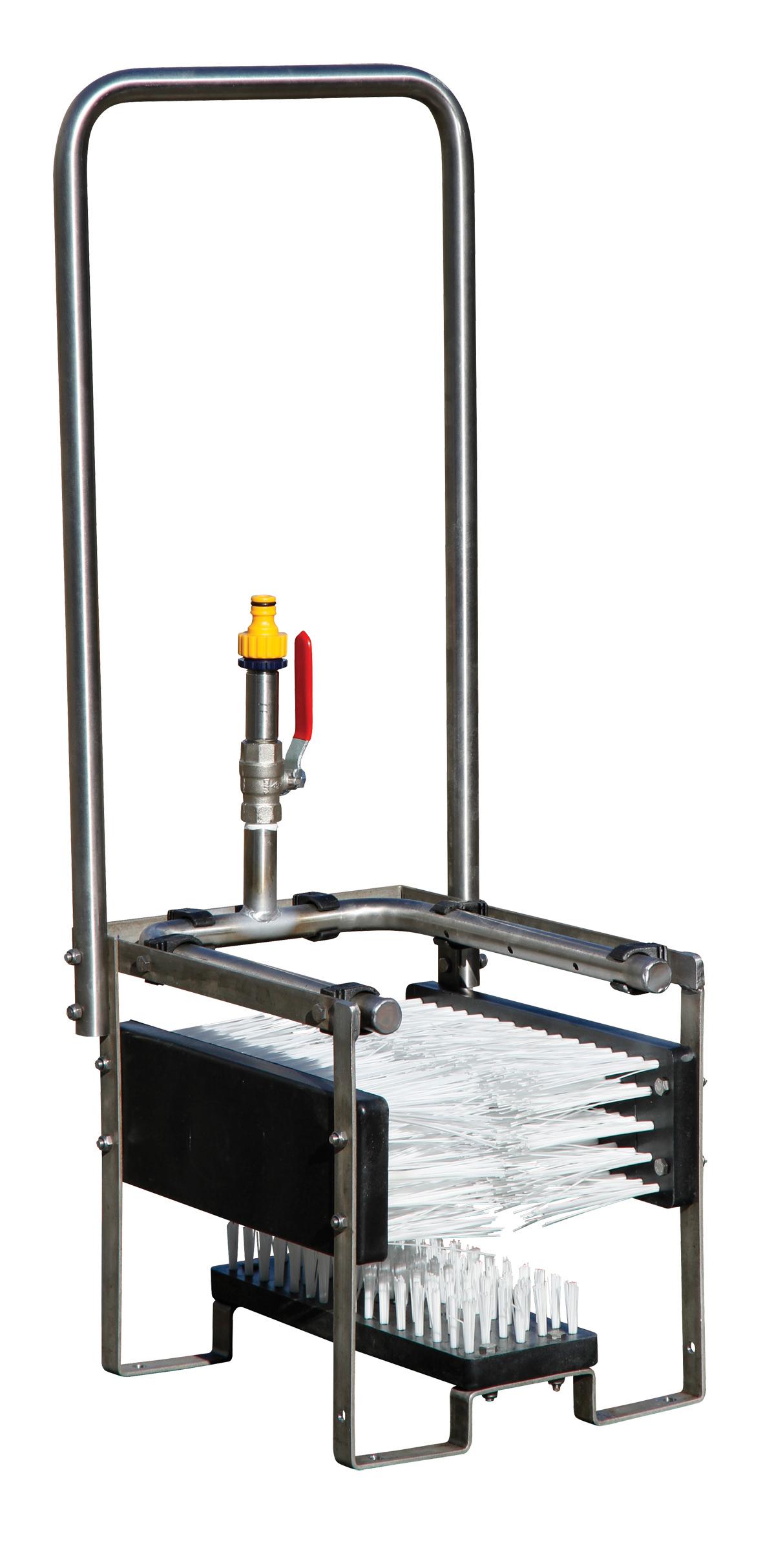 NETTOYEUR DE BOTTES EN ACIER