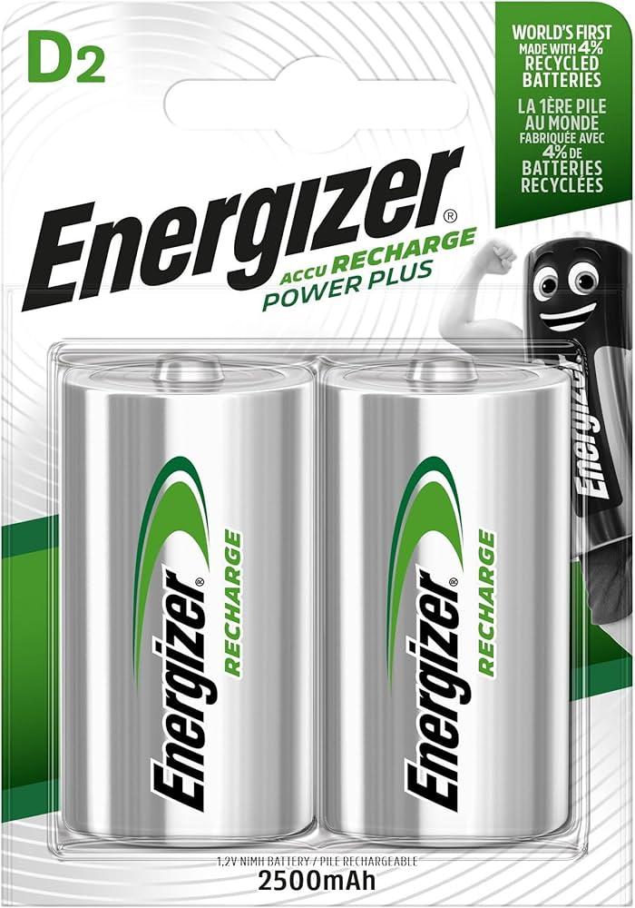 Piles rechargeables D/LR20 1.2V
