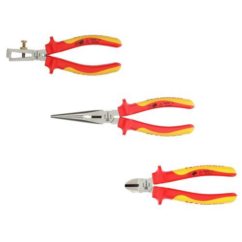 Jeu de 3 pinces isolées 1000 V - HANGER - 231098