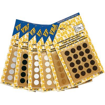 Blister de 100 caches vis adhésifs VBA-Plus