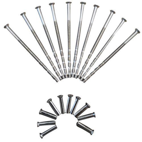 HERACLES ACC-VR-6090NK vis reliure M4 recoupable 60-90mm avec douille M4 x 22 mm