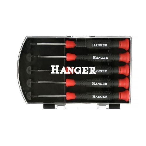 Jeu de 5 tournevis de précision micro - HANGER - 133092