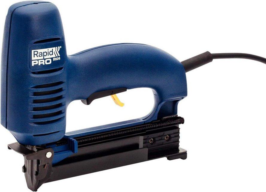 Agrafeuse-cloueuse électrique RAPID R606