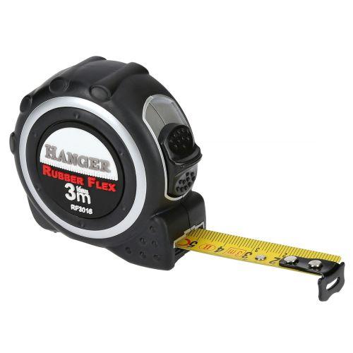 HANGER 100030 mètre ruban 3 m x 16 mm 'Rubber Flex'