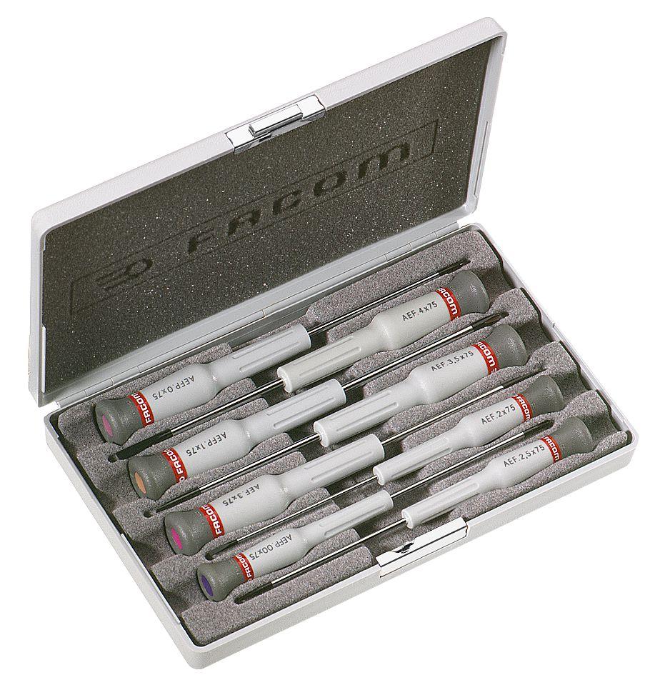 Coffret de 8 tournevis Micro-Tech® Fente - Phillips®