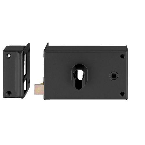 HERACLES MX-8837-42 serrure profil européen horizontale à fouillot de grille PN+