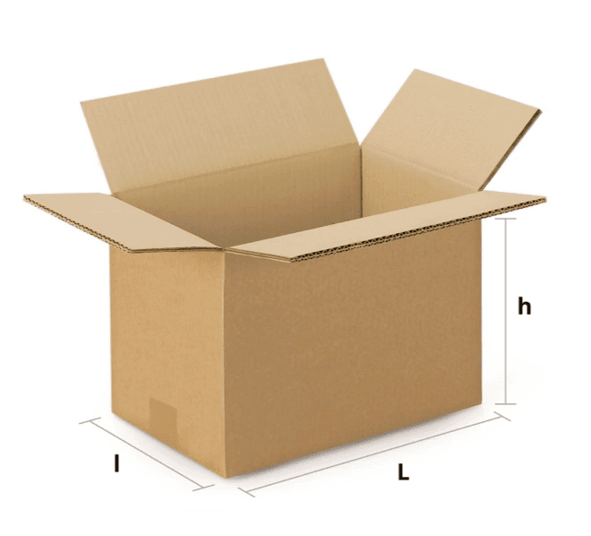 CARTON DOUBLE CANNELURE