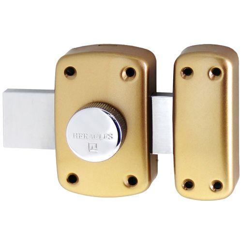 HERACLES Y8-10020601 verrou HSN à bouton de cylindre 60 mm 4 clés Y8C