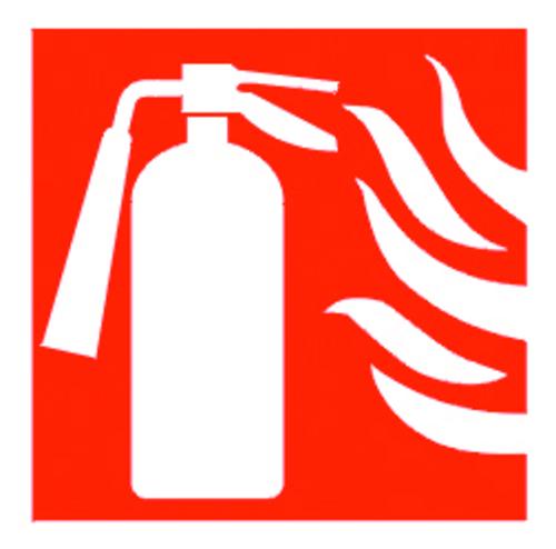 PANNEAU INCENDIE 200 X 200 EXTINCTEUR
