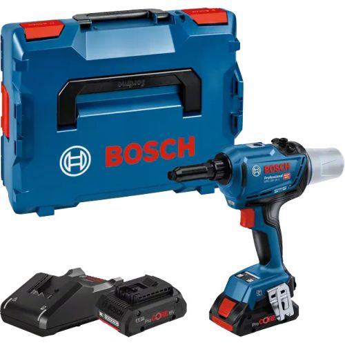 Riveteuse 18V Bosch GRG 18V-16C Professional + 2 batteries 4 Ah + chargeur