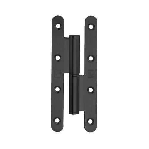 HERACLES Q-PAB14070N-D paumelle à bois 140 x 70 mm droite noire inox