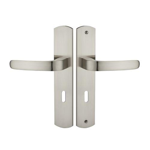 HERACLES B-ELFE-062 ensemble sur plaques entraxe 195 mm clé L zamak satin nickel