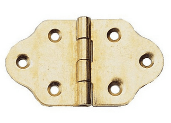 CHARNIERE A CHAPEAU LAITON